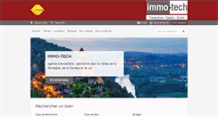 Desktop Screenshot of agenceimmotech.com
